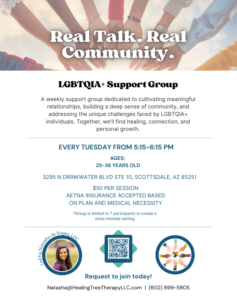 LGBTQIA+ Mental Health Support Group
